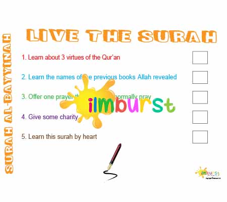 Surah al-Bayyinah – Live the Surah