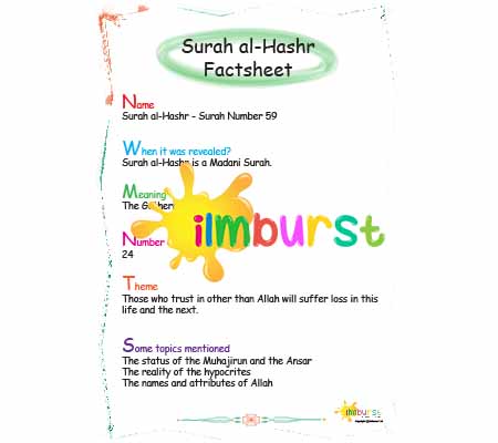 Surah al-Hashr Factsheet