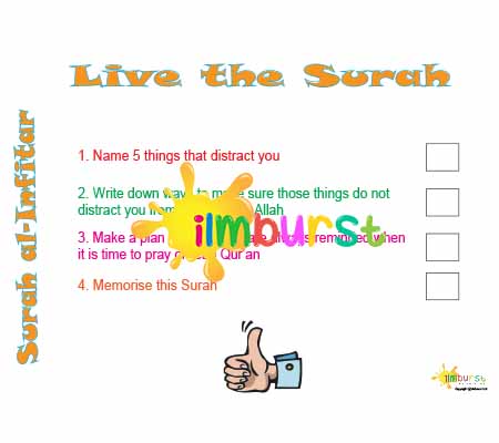 Surah al-Infitar – Live the Surah
