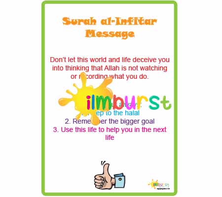 Surah al-Infitar – Message