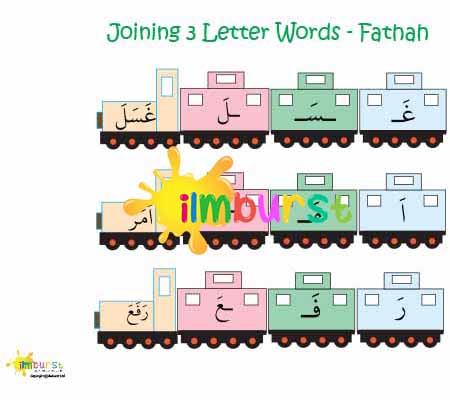 Joining 3 Letter Words – Fathah