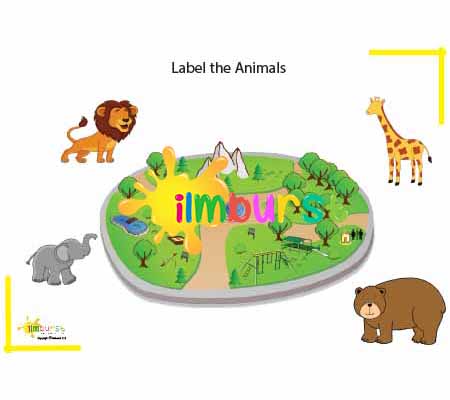 Label the Wild Animals (Worksheet)
