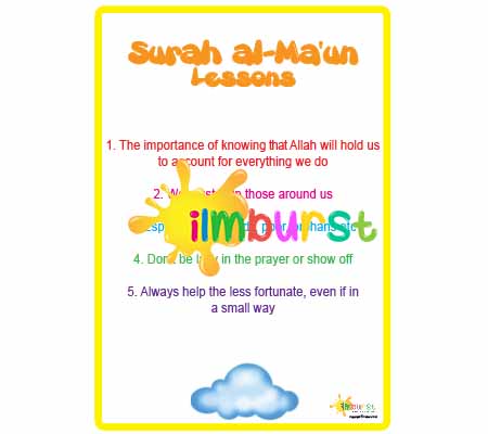 Surah al-Ma’un – Lessons