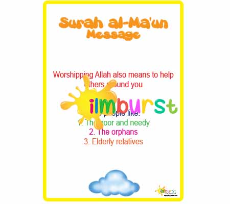 Surah al-Ma’un – Message