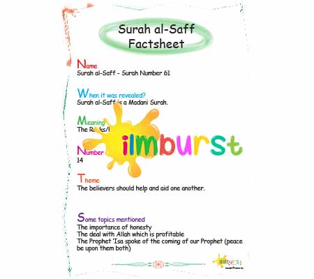 Surah al-Saff Factsheet