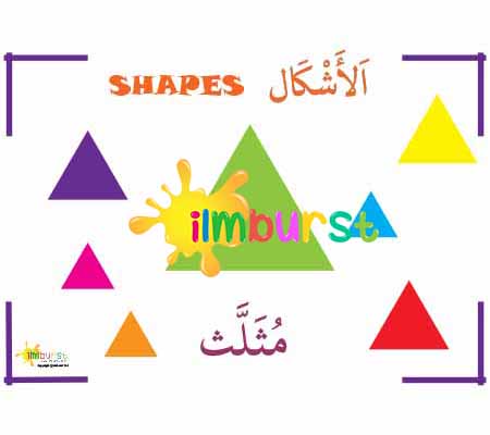 Arabic Vocabulary – Shapes – Triangle