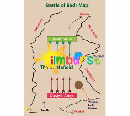 Battle of Badr Map