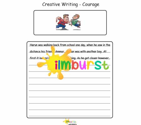 Creative Writing – Courage – Lower