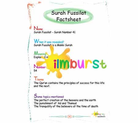 Surah Fussilat – Factsheet