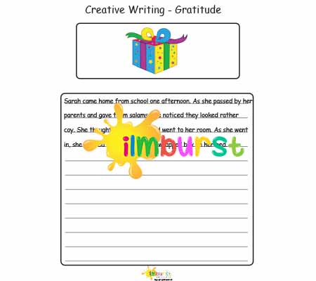 Creative Writing – Gratitude – Lower