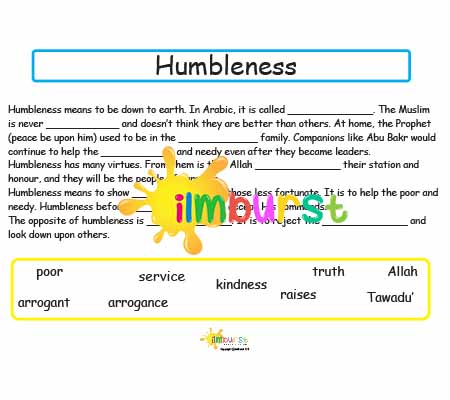 Fill in the Blanks – Humbleness