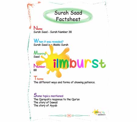Surah Saad – Factsheet