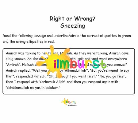 Sneezing Etiquettes – Right or Wrong?