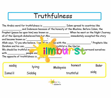 Fill in the Blanks – Truthfulness