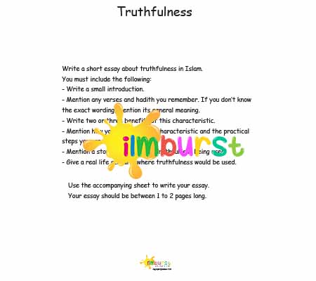 Essay Writing – Truthfulness