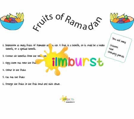 Fruits of Ramadan – Activity