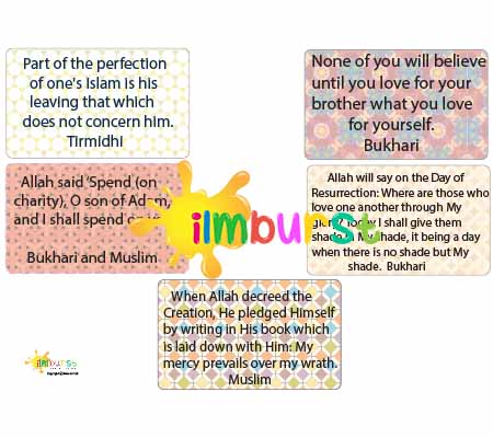 Iftar Parcel – Hadith Cards