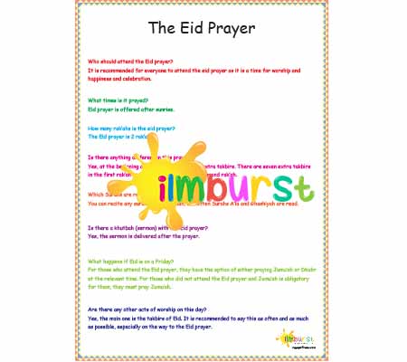 The Eid Prayer