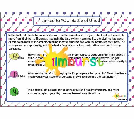 Linked Seerah Cards – Battle of Uhud