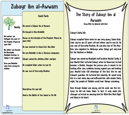Zubayr ibn al-Awwam – The Factfile & Story
