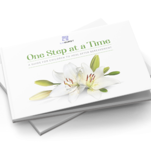 One Step at a time - A guide for children to heal after bereavement